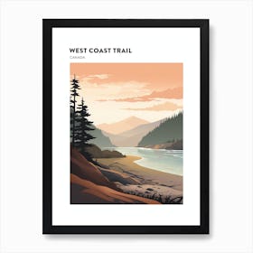 West Coast Trail Canada 1 Hiking Trail Landscape Poster Art Print