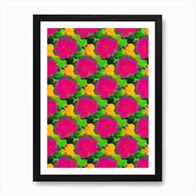 Peony Andy Warhol Flower Art Print