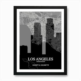 Los Angeles 2 Art Print