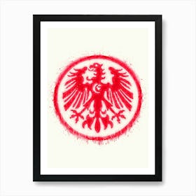 Eintracht Frankfurt 1 Art Print