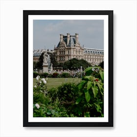 Tuileries Garden, Paris 3 Art Print