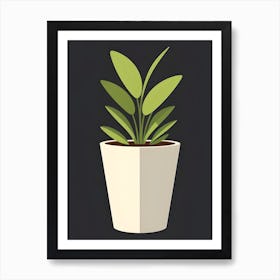 Potted Plant Art Art Print