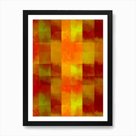 Fiery Art Print