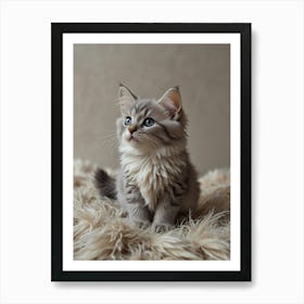 Cute Kitten 11 Art Print