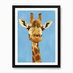 Giraffe 72 Art Print