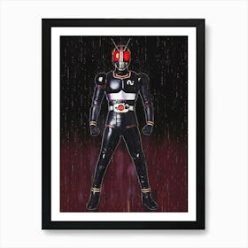 Kamen Rider Black Art Print