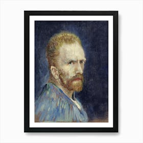 Self Portrait (1887), Vincent Van Gogh Art Print