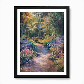  Floral Garden English Oasis 8 Art Print