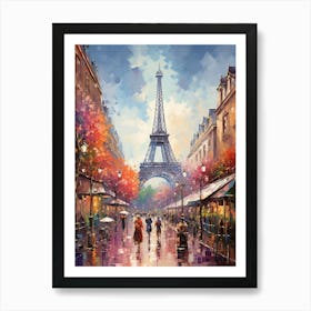 Eiffel Elegance: Parisian Icon in the Skyline Art Print