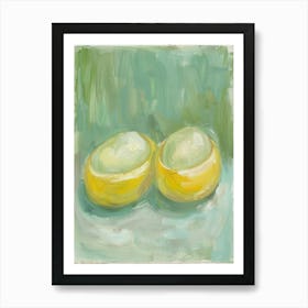 Lemons 3 Art Print