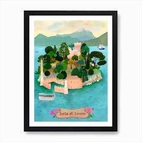 Loretto Island Art Print