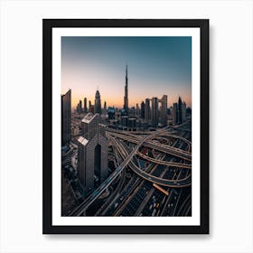 Classic Dubai Art Print