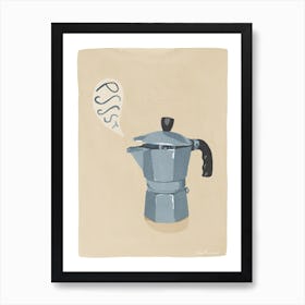 Coffee Calling Art Print