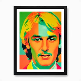 Alan Alda Colourful Pop Movies Art Movies Art Print