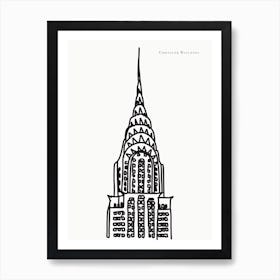 Chrysler Building  Art Print