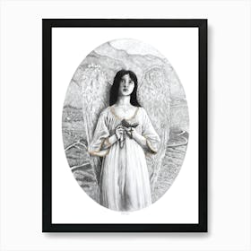 Angel Of The Pass Art Print