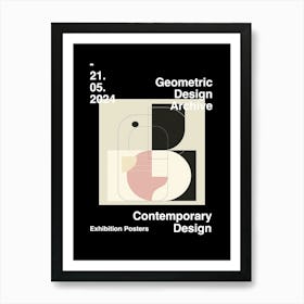Geometric Design Archive Poster 43 Art Print