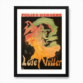 Belle Époque Vintage French Poster Art, Jules Chéret Poster