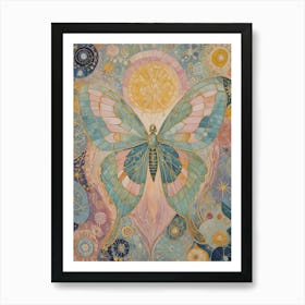 Magnificent Butterfly Art Print