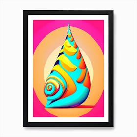 Cone Snail  Pop Art Art Print