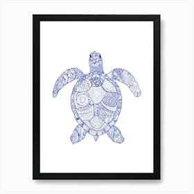 Sea Turtle 7 Art Print