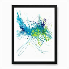 Abstract Painting 1620 Art Print