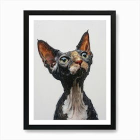 Cornish Rex Painting 3 Art Print