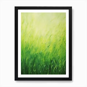 Green Grass 4 Art Print