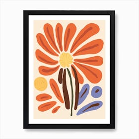 Cactus Flower Art Print