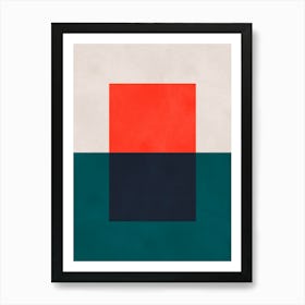 Overlapping colors 4 Art Print