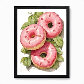 Donuts Art Print