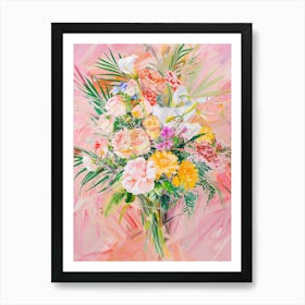 Bouquet Of Flowers 10 Art Print