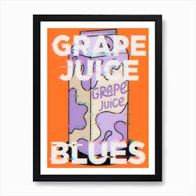 Grape Juice Harry Styles Art Print