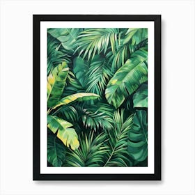 Tropical Jungle 8 Art Print