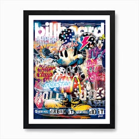 Pop Mickey Art Print