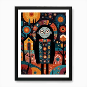 Day Of The Dead 3 Art Print