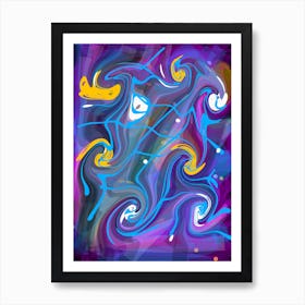 Abstract Painting Art Print