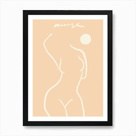 Nude Nude 1 Art Print