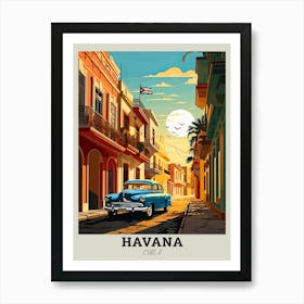 Havana City Cuba Art Print