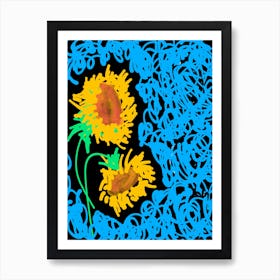 Sunflowers Art Print