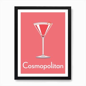 Cosmopolitan Pink Art Print