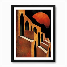 Sand Castle 1 Art Print