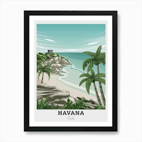 Havana, Cuba Travel 1 Art Print