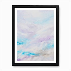 Clouds Abstract Painting Art Print