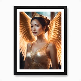 Asian Goddess #1 Art Print