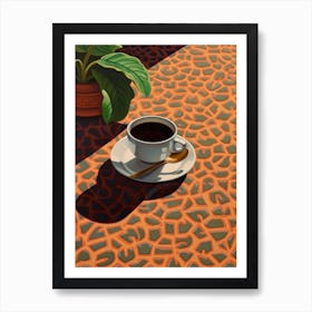 Black Coffee 2 Art Print