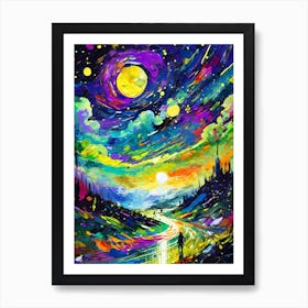 Night Sky Art Print
