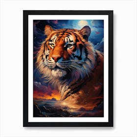 Tiger 1 Art Print