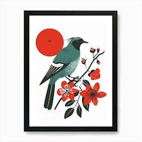 Asian Bird Art Print