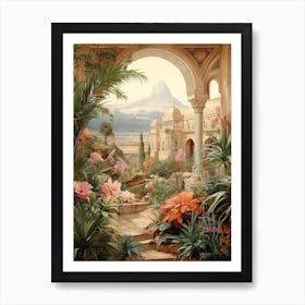 Lily Victorian Style 3 Art Print